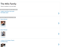 Tablet Screenshot of millsfamily12.blogspot.com