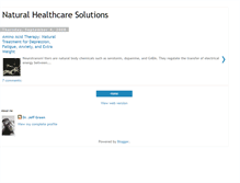 Tablet Screenshot of drjeffgreen.blogspot.com