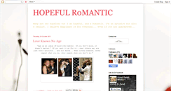 Desktop Screenshot of hopefulr0mantic.blogspot.com