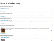 Tablet Screenshot of brokenheartstories.blogspot.com