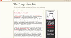 Desktop Screenshot of postpartisanpost.blogspot.com