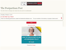 Tablet Screenshot of postpartisanpost.blogspot.com