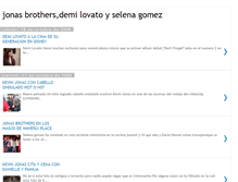 Tablet Screenshot of jonasbrothersdemilovatoyselenagomez.blogspot.com