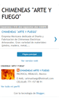 Mobile Screenshot of chimeneasarteyfuego.blogspot.com