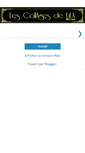 Mobile Screenshot of les-collages-de-lila.blogspot.com
