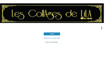 Tablet Screenshot of les-collages-de-lila.blogspot.com