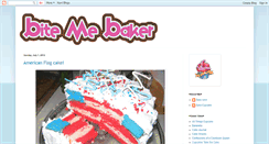 Desktop Screenshot of bitemebaker.blogspot.com