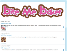 Tablet Screenshot of bitemebaker.blogspot.com