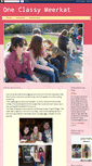 Mobile Screenshot of oneclassymeerkat.blogspot.com