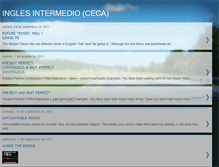 Tablet Screenshot of inglesintermedioceca.blogspot.com