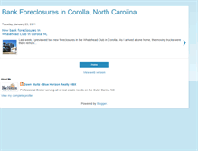 Tablet Screenshot of corollaforeclosures.blogspot.com