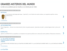 Tablet Screenshot of grandesmisteriosdelmundo.blogspot.com