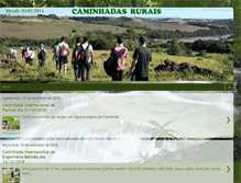 Tablet Screenshot of caminhadasrurais.blogspot.com