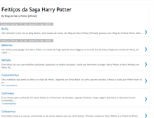 Tablet Screenshot of feiticosdasagaharrypotter.blogspot.com