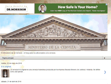 Tablet Screenshot of elministeriodelacerveza.blogspot.com