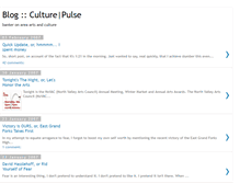 Tablet Screenshot of culturepulse.blogspot.com