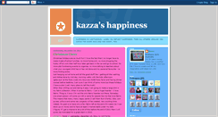 Desktop Screenshot of kazzashappiness.blogspot.com