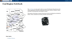 Desktop Screenshot of coalregionnotebook.blogspot.com