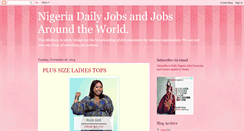 Desktop Screenshot of nigeriadailyjobs-vacancies.blogspot.com