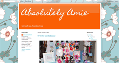 Desktop Screenshot of absolutely-amie.blogspot.com