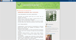 Desktop Screenshot of laboratoriodoescritor.blogspot.com