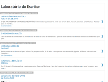 Tablet Screenshot of laboratoriodoescritor.blogspot.com