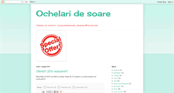 Desktop Screenshot of ochelari-originali.blogspot.com