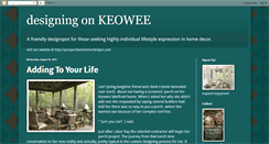 Desktop Screenshot of designingonkeowee.blogspot.com