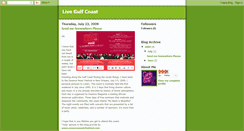 Desktop Screenshot of livegulfcoast.blogspot.com