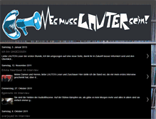 Tablet Screenshot of esmusslautersein.blogspot.com