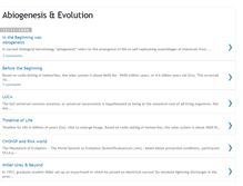 Tablet Screenshot of abiogenesisevo.blogspot.com