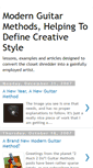 Mobile Screenshot of guitarmethods.blogspot.com