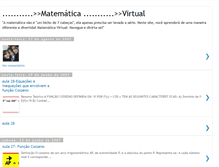 Tablet Screenshot of matematicavirtual-online.blogspot.com
