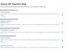 Tablet Screenshot of moneyoffvouchers.blogspot.com