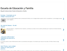 Tablet Screenshot of escueladefamilia.blogspot.com
