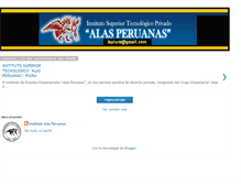 Tablet Screenshot of ialasperuanas.blogspot.com