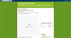 Desktop Screenshot of fenomene-ufo.blogspot.com