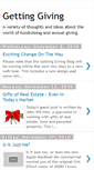 Mobile Screenshot of getting-giving.blogspot.com