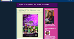 Desktop Screenshot of deborasmilitantesdelreino.blogspot.com