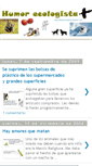 Mobile Screenshot of humorecologista.blogspot.com