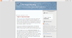 Desktop Screenshot of dragon-boat.blogspot.com