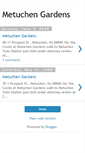 Mobile Screenshot of metuchengardens.blogspot.com