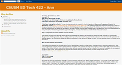 Desktop Screenshot of annedtech422.blogspot.com