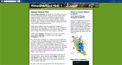 Desktop Screenshot of malaysia-national-park.blogspot.com
