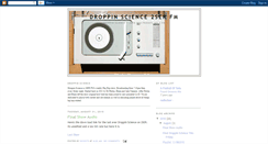 Desktop Screenshot of droppinscience2ser.blogspot.com