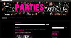 Desktop Screenshot of partiesauthority.blogspot.com