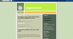 Desktop Screenshot of maggielundholm.blogspot.com