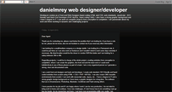 Desktop Screenshot of danielmrey.blogspot.com