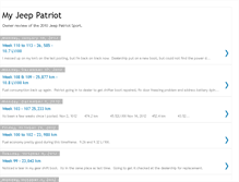 Tablet Screenshot of jeeppatriotreview.blogspot.com