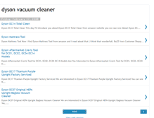 Tablet Screenshot of dyson-vacuumcleaners.blogspot.com